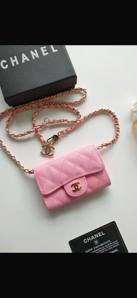 Sac rose bonbon