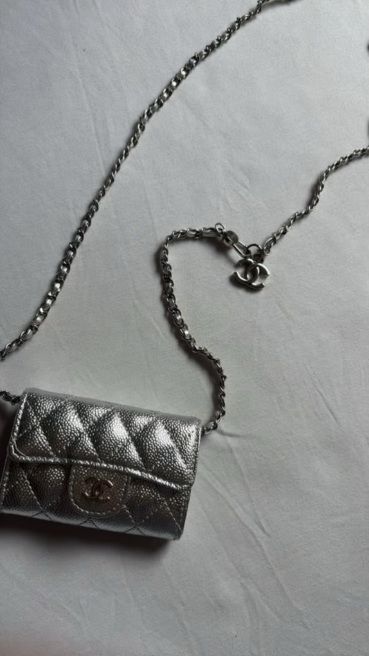 Sac argenté